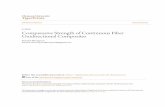 Compressive Strength of Continuous Fiber Unidirectional ...