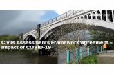 Civils Assessments Framework Agreement – Impact of COVID-19