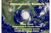 Atmospheric Balance - University College Dublin