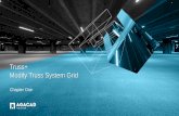 Truss+ Modify Truss System Grid - AGACAD