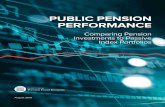 Comparing Pension Investments to Passive Index Portfolios