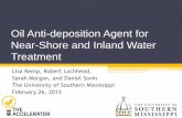 Oil Anti-Deposition Agent for Nearshore and Inland Water ...