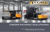 ORDER PICKING SOLUTIONS -
