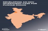 DEVELOPING AN HCV INVESTMENT CASE FOR PUNJAB (INDIA)