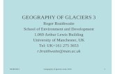Geography of Glaciers 3