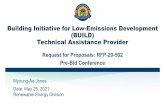 Building Initiative for Low-Emissions Development (BUILD ...