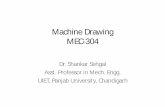 Machine Drawing MEC-304