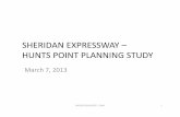 SHERIDAN EXPRESSWAY HUNTS POINT PLANNING STUDY