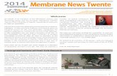2014 Membrane News Twente