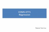COMS 4771 Regression - Columbia University