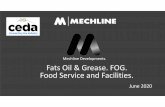 Mechline Developments. Fats Oil Grease. FOG. Food Service ...