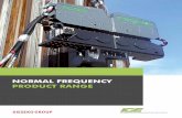 NORMAL FREQUENCY PRODUCT RANgE