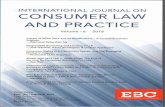 INTERNATIONAL JOURNAL ON CONSUMER LAW AND PRACTICE