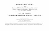 CALNET - IFB C4ADNCS19 User Instructions