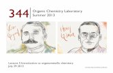 344 Organic Chemistry Laboratory - Department of Chemistry