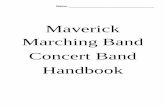 Maverick Marching Band Concert Band Handbook