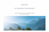 HY 2014 RESULTS AND REVIEW - Julius Baer Group