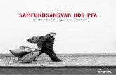 CSR-RAPPORT 2015 SAMFUNDSANSVAR HOS PFA