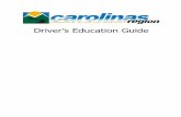 Driver’s Education Guide - carolinas-pca.com