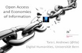 Open Access and the Information Economy
