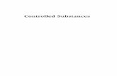 Controlled Substances - Carolina Academic Press
