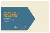 PROMOTING AUSTRALIAN EDUCATION