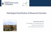 Pathological Classification of Movement Disorders