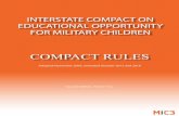 COMPACT RULES - MIC3