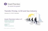 Transfer Pricing - Oil and Gas Industry