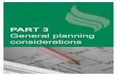 Part 3 General Planning Considerations