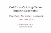 California’s Long Term English Learners