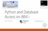 Python and Database Access on IBM i