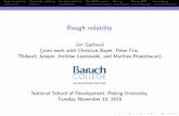 Rough volatility - pku.edu.cn