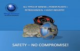 SAFETY NO COMPROMISE!