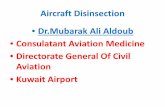 Aircraft Disinsection Dr.Mubarak Ali Aldoub Consulatant ...
