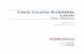 Clark County Buildable Lands