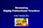 Becoming Highly Professional Teachers