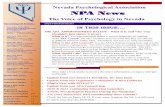 Nevada Psychological Association NPA News
