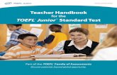 for the TOEFL JuniorTM Standard Test - Macmillan - Macmillan
