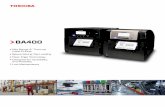 BA400 brochure spec sheet - Toshiba