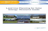 Land Use Planning for Solar Energy: Resource Guide