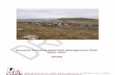 Nunavik Residual Materials Management Plan 2021–2027 (draft)