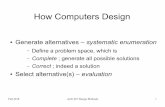 How Computers Design