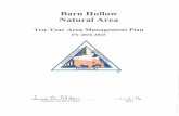 2016 Barn Hollow Conservation Area Management Plan