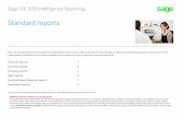 Standard reports - Sage Intelligence
