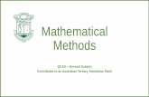 Mathematical Methods - Lowood State High School