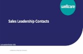 Sales Leadership Contacts