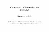 Organic Chemistry EXAM Second-1