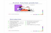 Protein functions prediction - EMBnet node Switzerland