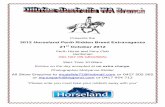 2012 Horseland Perth Ridden Breed Extravaganza